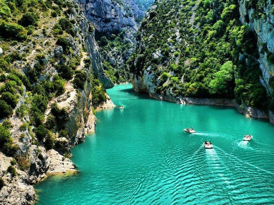 Villa forest home avec piscine dans les gorges du verdon en Provence in Quinson, Alpes-de-Haute-Provence