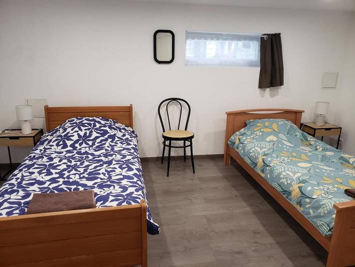 Chambre d’hôte pour 2 personnes, avec jardin et terrasse à Sélestat