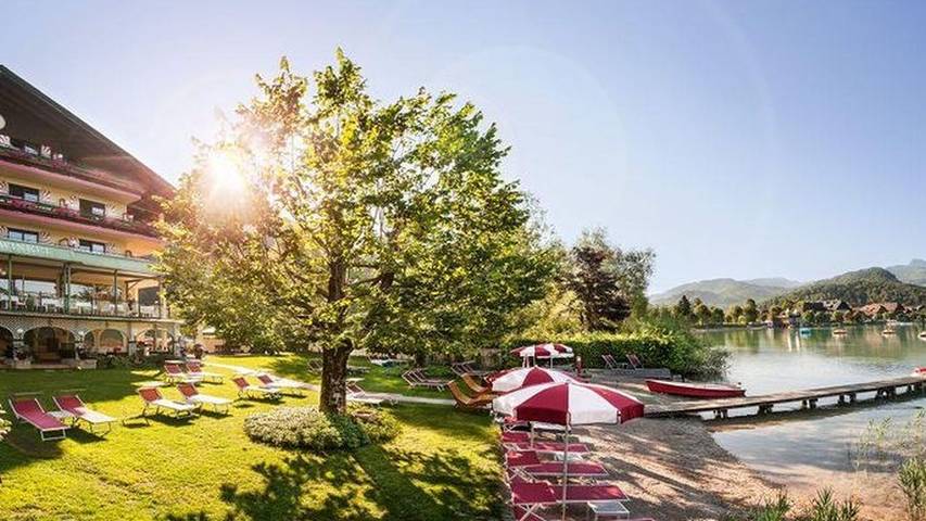 Ferienwohnung für 2 Personen, mit Garten und Seeblick sowie Terrasse in Fuschl am See