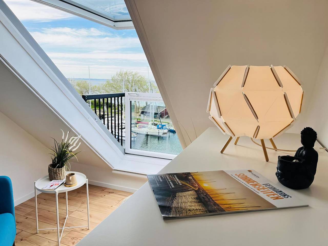 Ganze Wohnung, Ferienwohnung Großer Heimathafen – mit komfortabler Ausstattung und Meerblick in Westfehmarn, Fehmarn