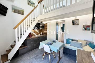 Gîte pour 4 personnes, avec jardin ainsi que terrasse et piscine, animaux acceptés à Guidel