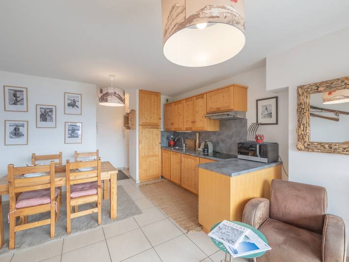 Chalet pour 6 personnes, avec balcon à Huez - 4