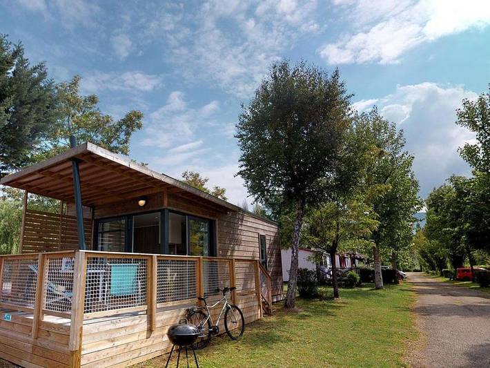 Mobil home pour 4 personnes, avec Bassin pour enfant dans l' Ain - 3