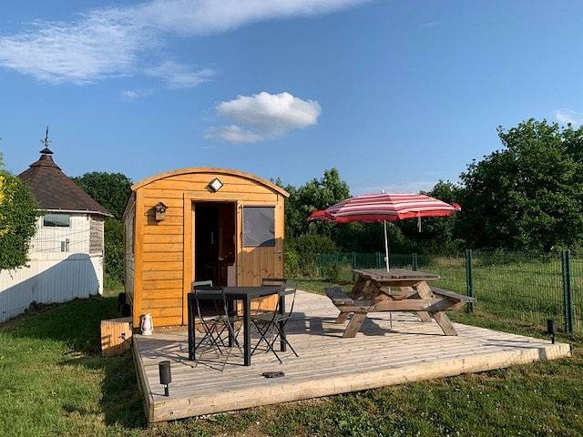 Gîte pour 4 personnes, avec jardin