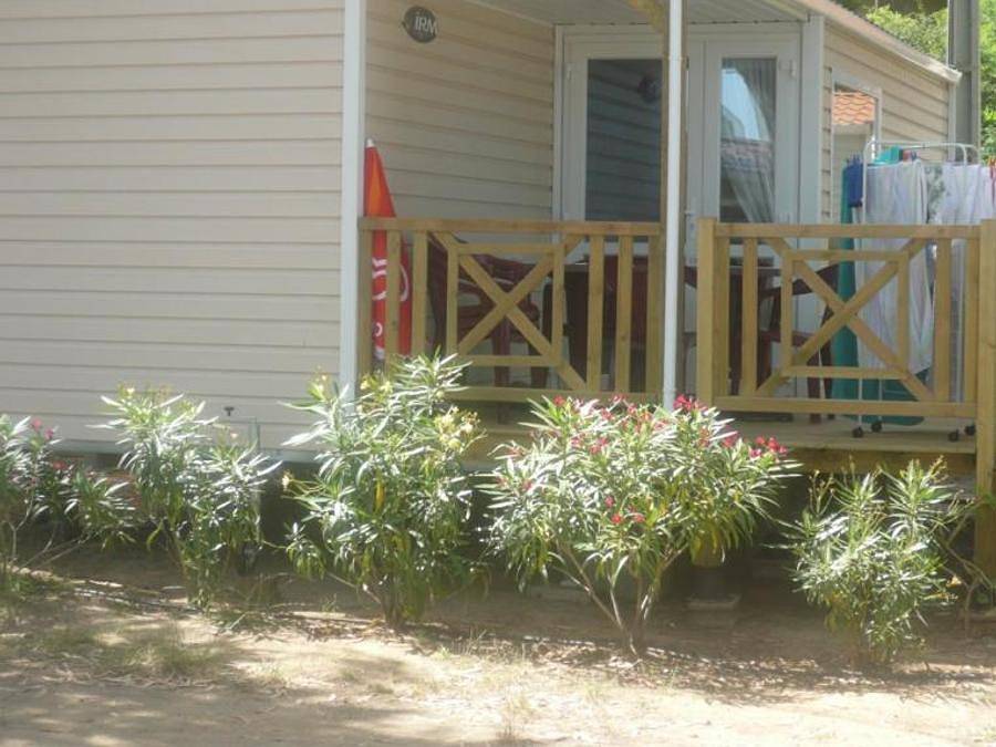 Camping U pezzo - Mobilhome 4 personas in Saint-Florent, Region de Calvi