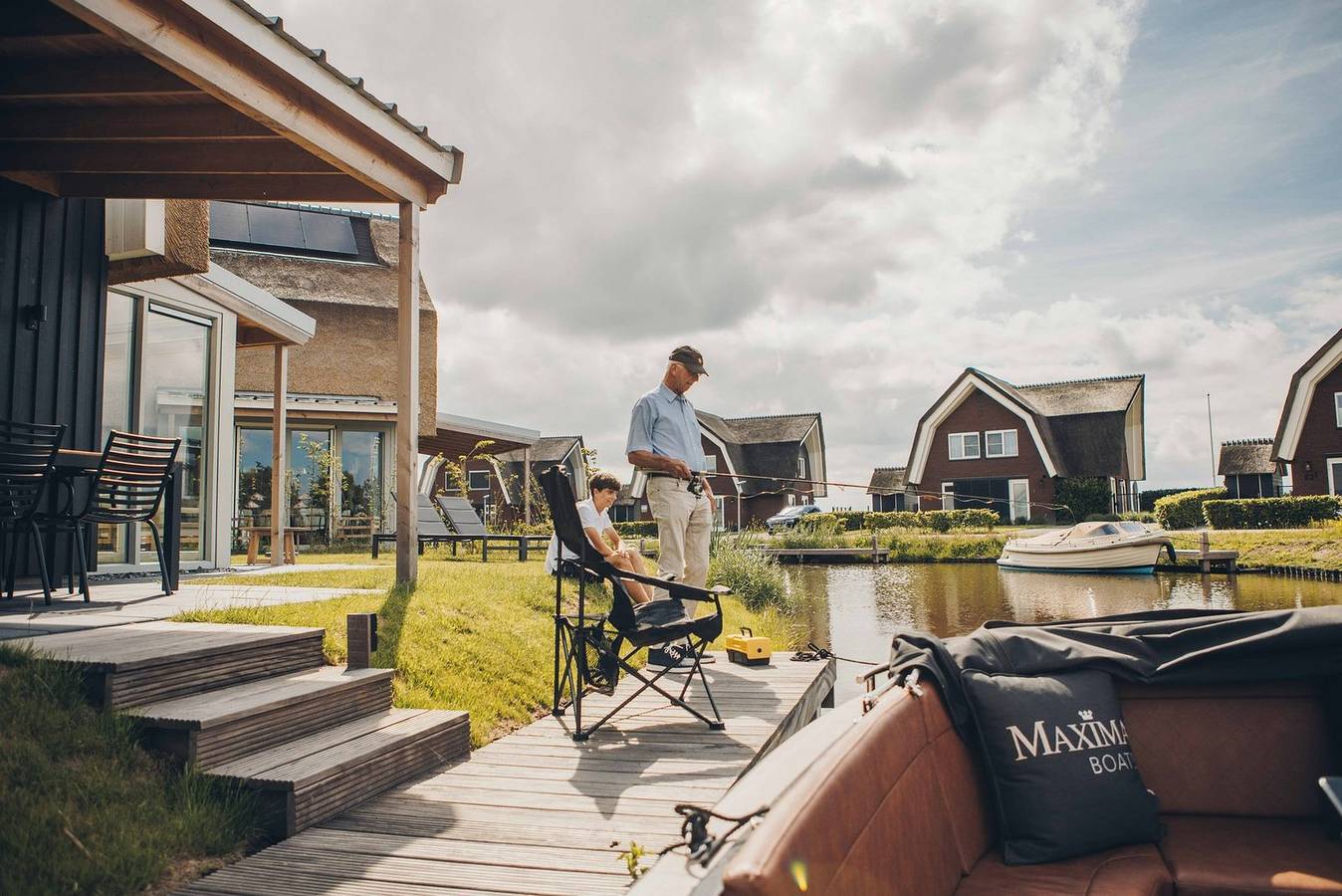 Parc Pharshoeke - Watervilla sauna | 6p in Heeg, Ijsselmeer