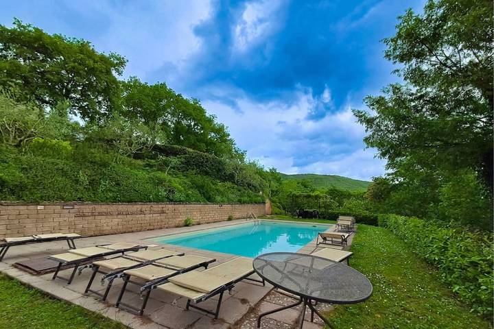 Villa für 9 Personen mit Terrasse in Cortona, Arezzo Provinz