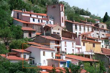 Gîte pour 4 personnes, avec balcon, animaux acceptés à Rodès