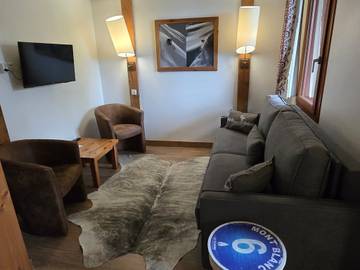 Gîte pour 5 personnes, avec balcon dans La Plagne