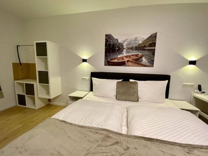 Hotel für 2 Personen, mit Balkon und Terrasse sowie Ausblick