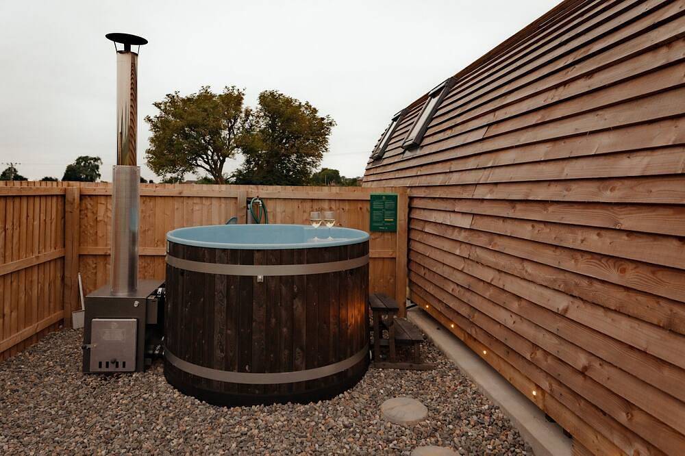 Standard-Optional Hot Tub-Pet Free-Kabine-Ensuite mit Dusche in Cumbria