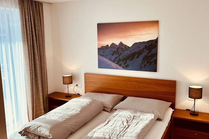 Hütte für 6 Personen, mit Balkon in Damüls