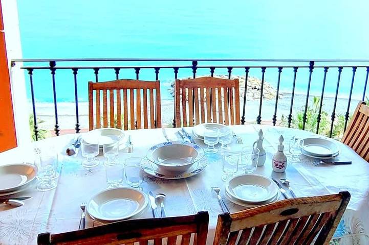Vacation rental for 7 people, with yard and balcony in Nice (France)
