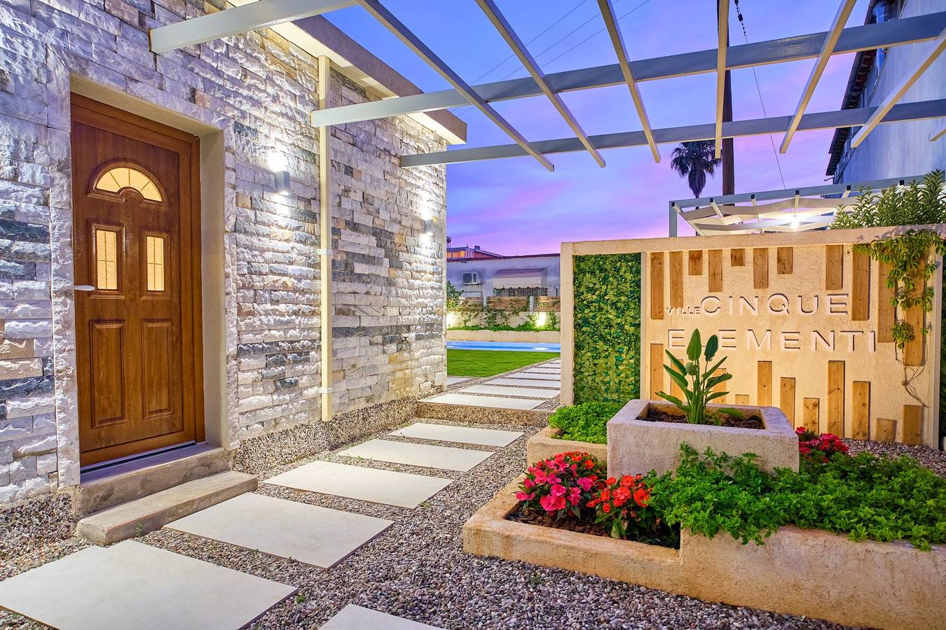 Villa für 4 Personen mit Pool in Roda, Korfu