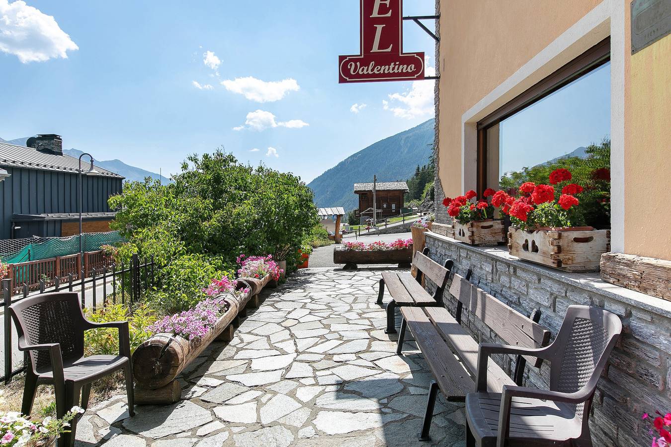 "Kamer 2" met bergzicht en gedeeld terras in Bionaz in Dzovennoz, Bionaz