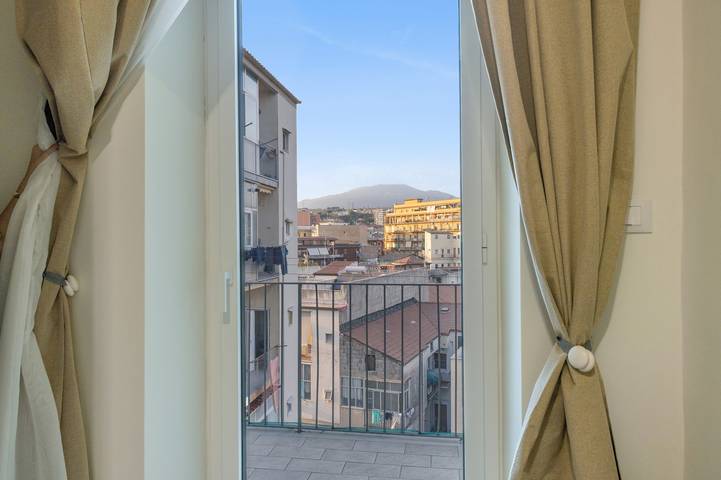 Apartamento 'Room 004' com Vista Montanha, Wi-Fi e Ar Condicionado in Catânia, Catânia (província)