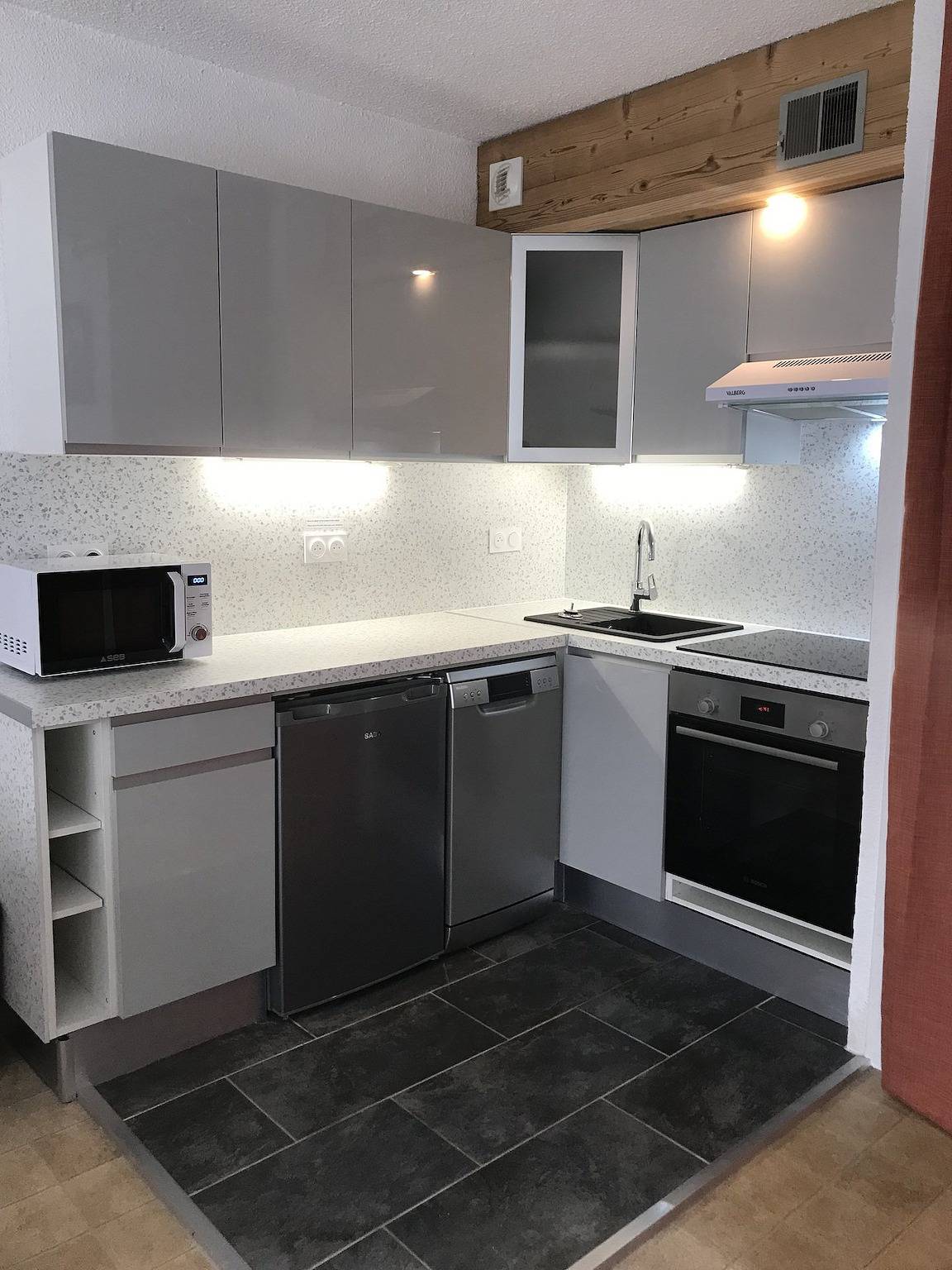 Gehele studio, Studio voor 4 personen met balkon/terras in Valloire, Saint-Jean-de-Maurienne regio