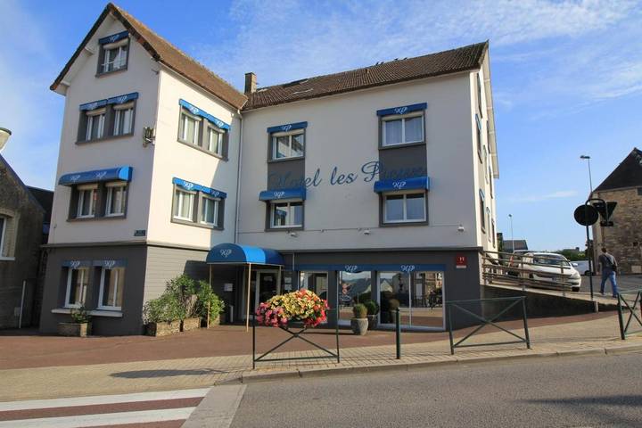 Hôtel pour 2 personnes, avec terrasse à Les Pieux