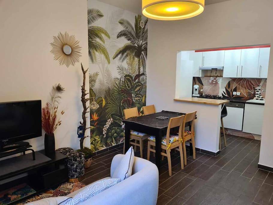 Appartement entier, L’Oasis Fleuri in Bourg-de-Péage, Région de Valence