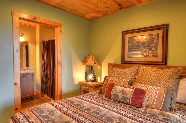 Gîte pour 6 personnes, avec jacuzzi et balcon/terrasse, animaux acceptés dans Almond (Caroline du Nord) - 4