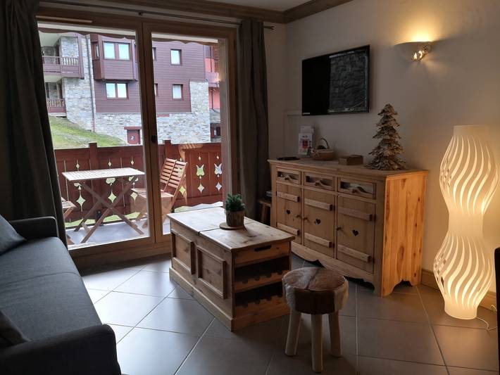 Gîte pour 4 personnes, avec Balcon dans Le Pleynet Les Sept Laux - 2