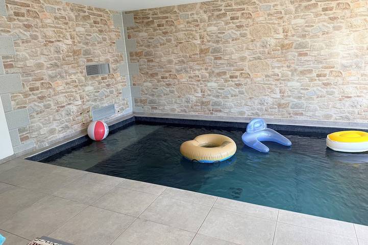 Maison de vacances pour 17 personnes, avec jardin