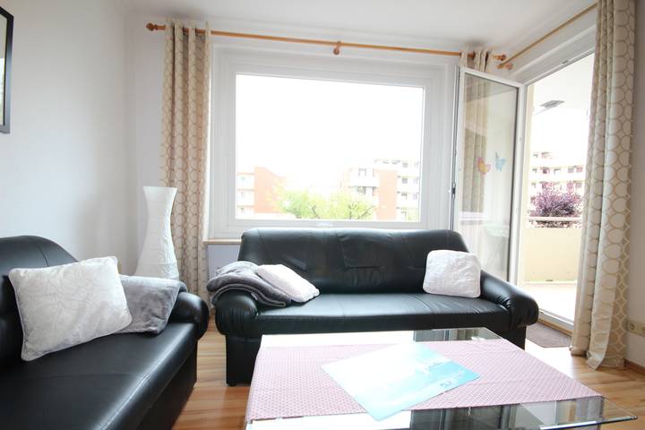 Ferienwohnung für 4 Personen, mit Seeblick und Balkon, mit Haustier in Grömitz