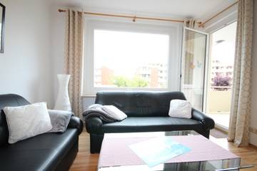 Ferienwohnung für 4 Personen, mit Balkon und Seeblick, mit Haustier in Grömitz