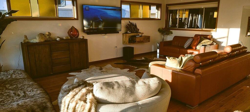 Holiday home for 15 people, with garden and hot tub in Nelson Bay