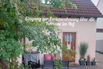 Ferienwohnung für 3 Personen, mit Terrasse und Garten in Heiligenstadt