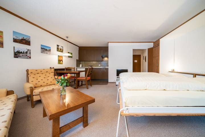 Studio für 2 Personen, mit Balkon