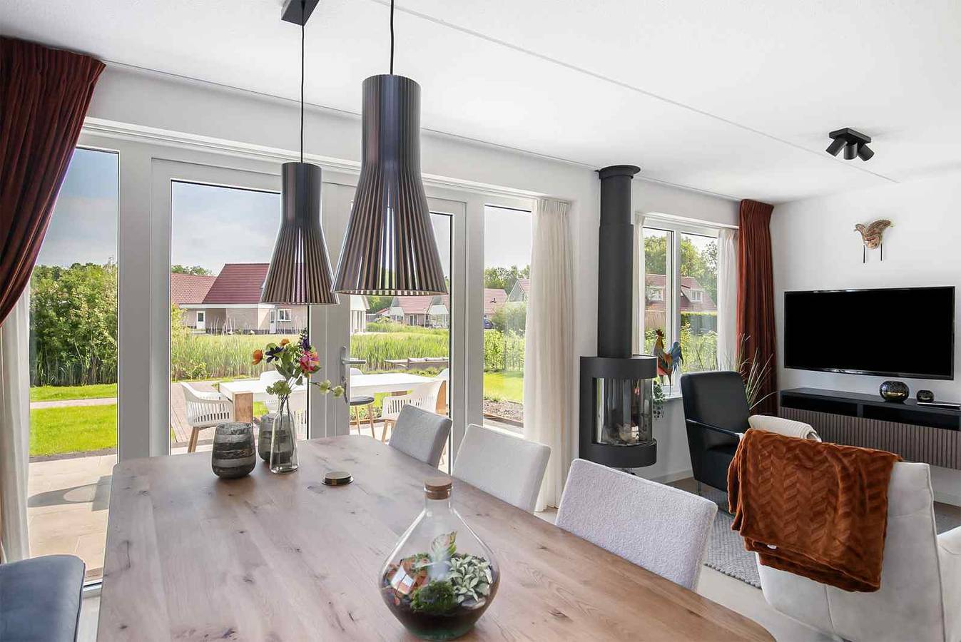 Chalet para 6 personas con balcón in Regio Zwolle