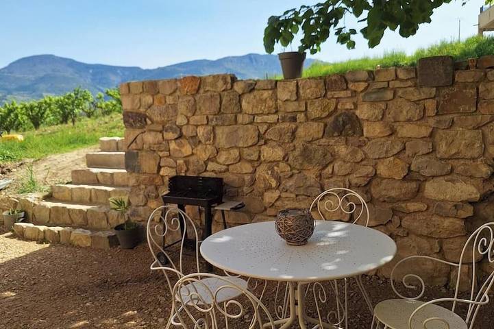 Location de vacances pour 4 personnes, avec jardin, animaux acceptés à Bésignan