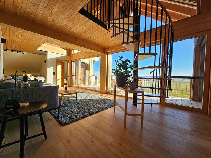 Ferienhaus für 3 Personen, mit Balkon und Balkon/Terrasse sowie Garten im Allgäu