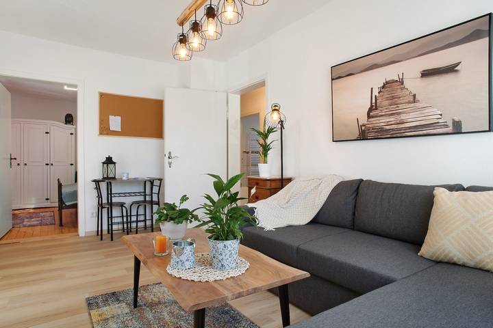 Ferienwohnung für 4 Personen, mit Garten in Friedrichshafen