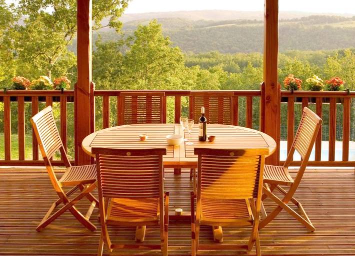 Parc de vacances pour 6 personnes, avec piscine et jardin, adapté aux familles dans le Lot - 3