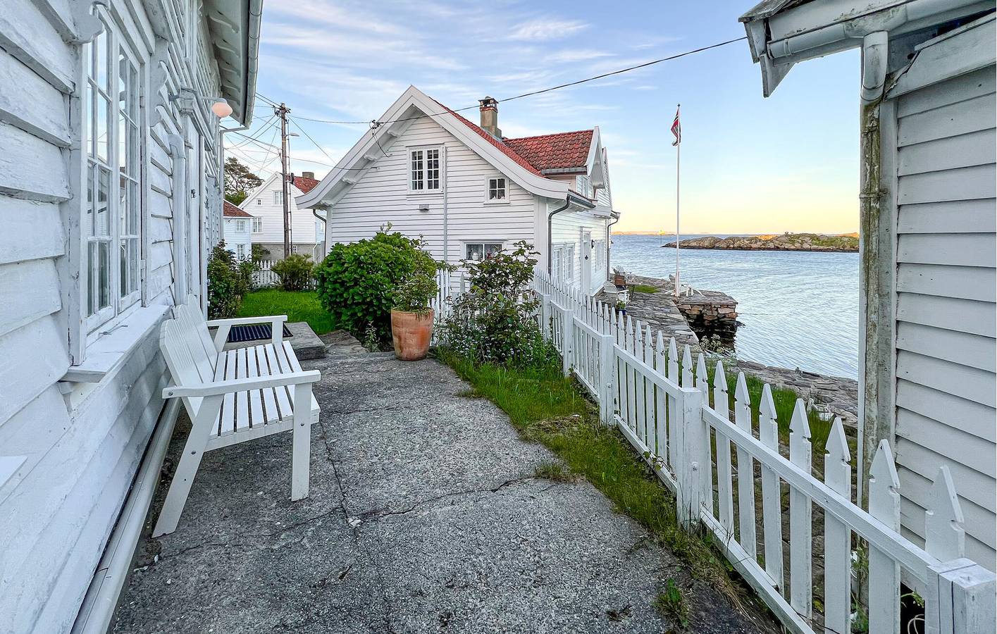 Ferienhaus für 8 Personen mit Terrasse in Farsund