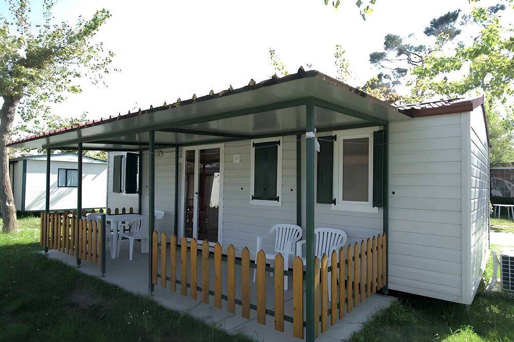Mobilehome auf dem Campingplatz Classe in Lido di Dante in Lido di Dante, Ravenna Provinz