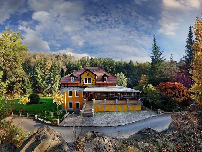 Villa für 4 Personen, mit Garten in Sachsen