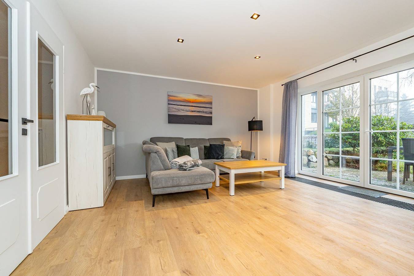 Ferienhaushälfte für max. 6 Personen, mit Terrasse und Sauna. in Westerland, Sylt (Gemeinde)