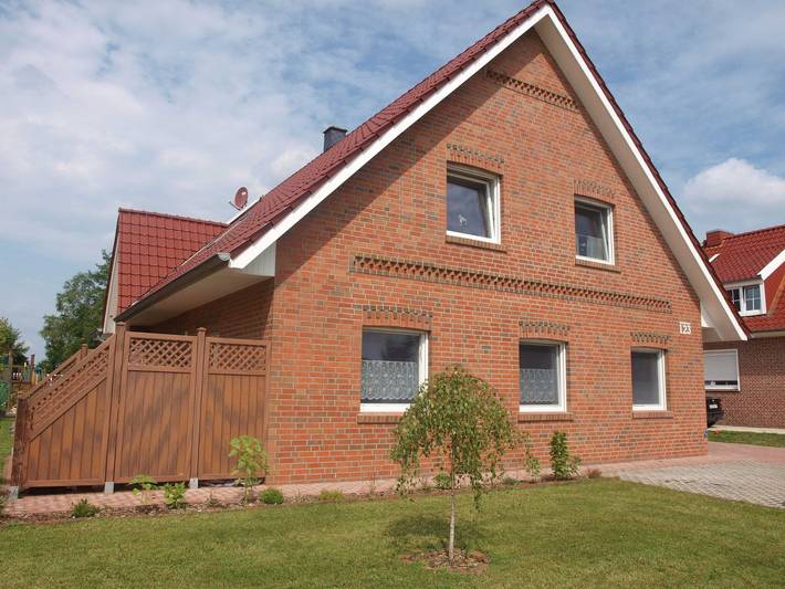 Ferienwohnung für 4 Personen, mit Garten und Terrasse, mit Haustier in Ostrhauderfehn