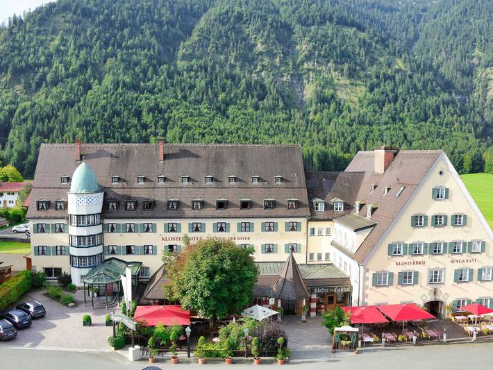 Hotel für 2 Personen, mit Balkon und Terrasse sowie Garten in der Zugspitzregion