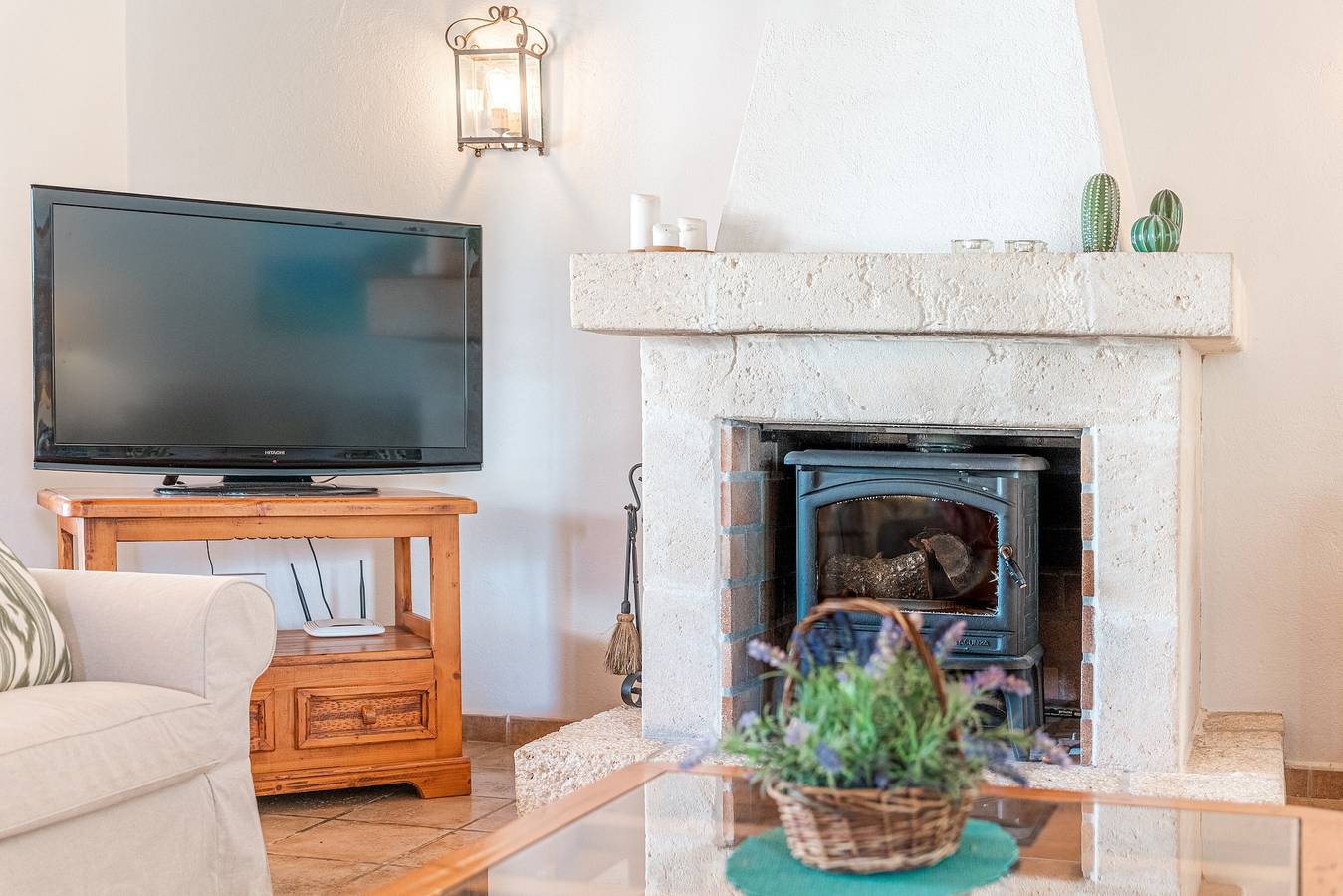 Villa 'Casa Verde' con vistas a la montaña, Wi-Fi y aire acondicionado in Sa Pobla, Mallorca Norte
