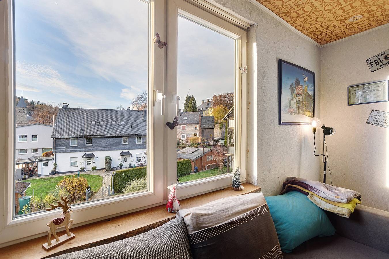 Ganze Wohnung, Apartment 'Happy' mit Bergblick, privatem Garten und Wlan in Olsberg, Hochsauerlandkreis