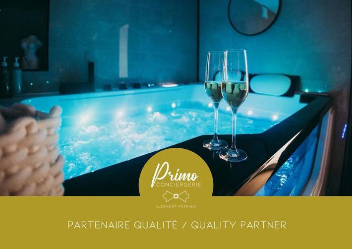 Location de vacances pour 2 personnes, avec jardin et jacuzzi à Clermont-Ferrand