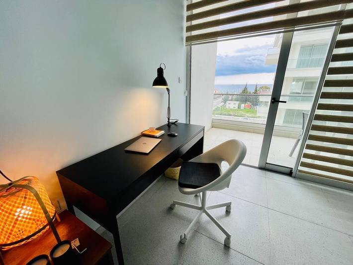 Studio für 3 Personen, mit Balkon und Meerblick sowie Pool, kinderfreundlich in Nordzypern - 4