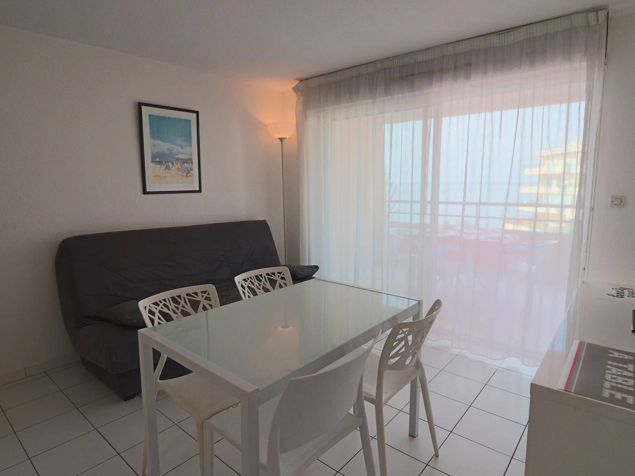 Ganze Wohnung, Apartment 4/6 Pers mit Terrasse, nah am Meer in Sete, Côte d'Améthyste
