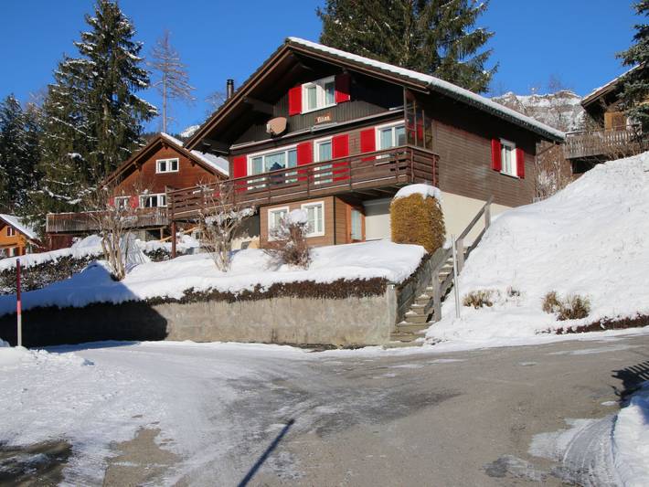 Hütte für 4 Personen, mit Balkon und Garten in Wildhaus-Alt St. Johann