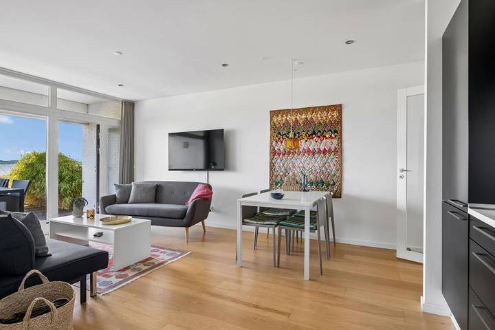Ferienwohnung mit Panoramablick über die Ebeltoft Bucht und den Nationalpark Mols Bjerge in Ebeltoft (Stadt), Ebeltoft