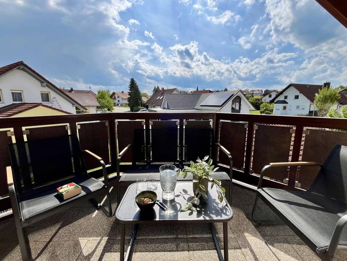 Ferienwohnung für 6 Personen, mit Ausblick und Garten - 1